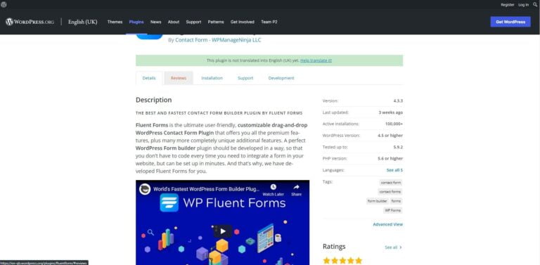 Image showing wordpress plugin to demonstrate website security