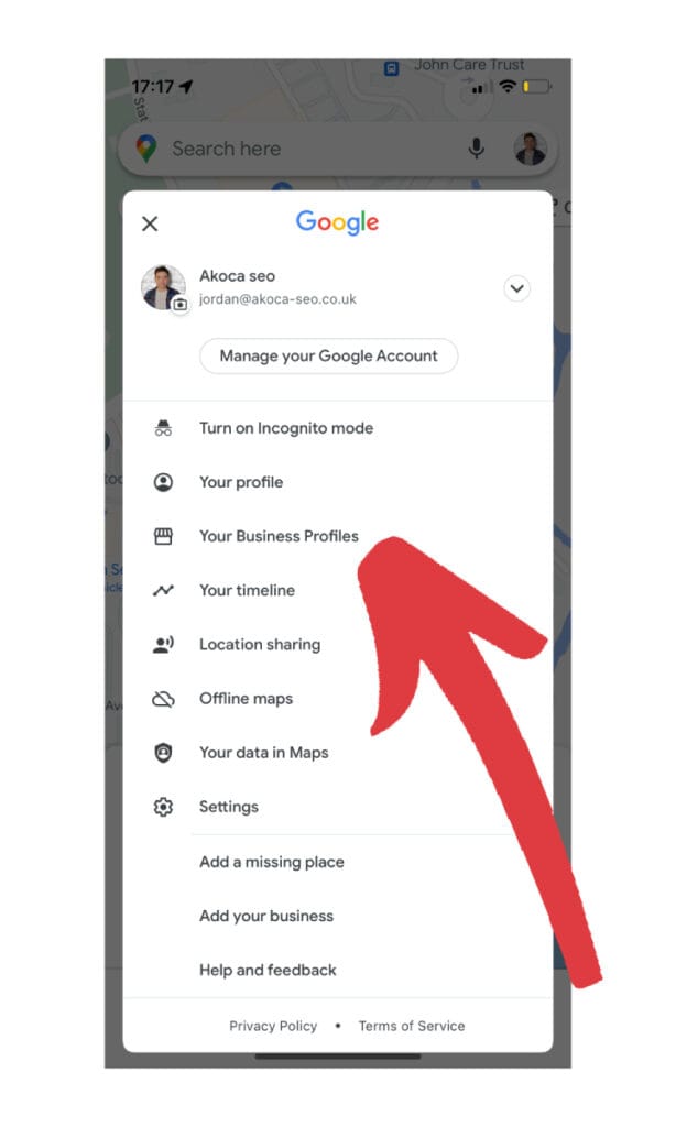 Your Business Profile Google Maps