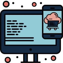 E-commerce Websites Icon for our service page SEO